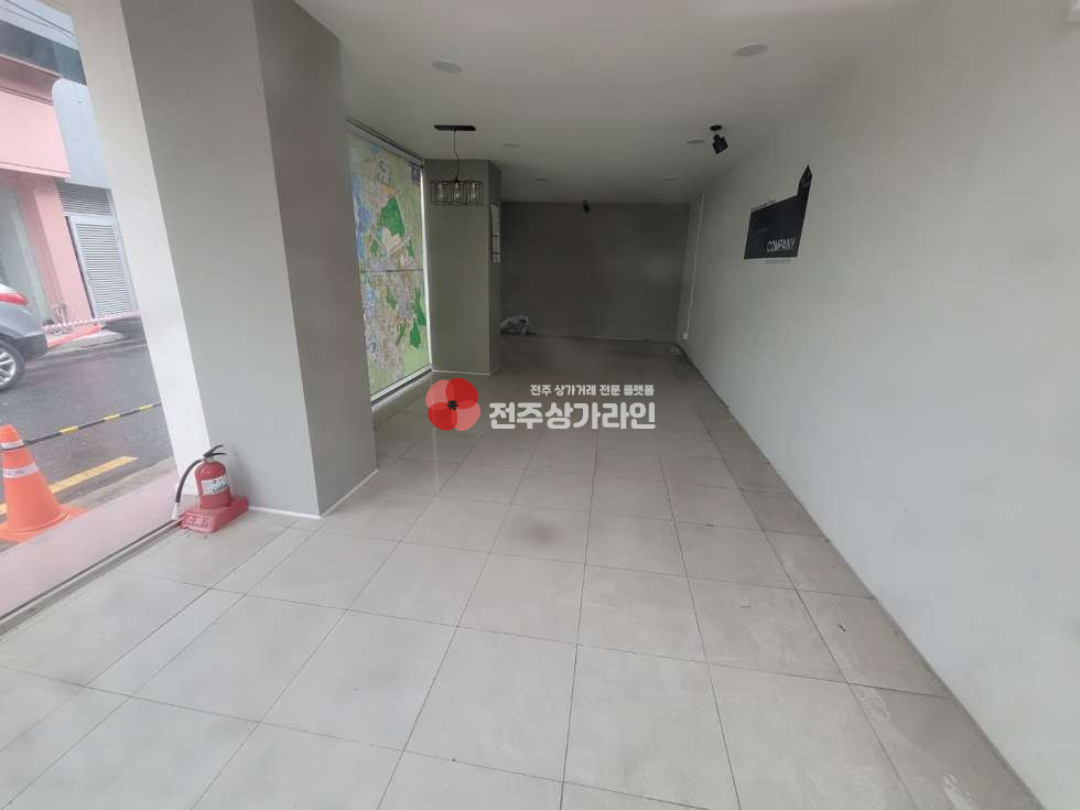 전북 전주완산구 중앙동3가 객사 주변 메인거리 1층상가 월세 매물번호 11638 사진 1