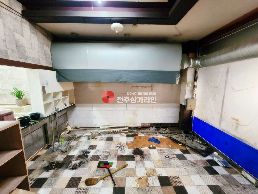 전북 전주덕진구 인후동1가 ⭐음식점상가⭐넓은평수⭐도시가스⭐환풍기⭐ 월세 매물번호 12904 사진 1