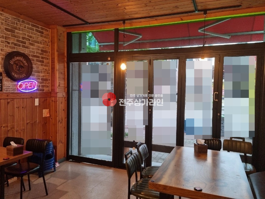 전북 전주완산구 중화산동2가 ⭐호프집 양도양수받으실분 추천⭐유동인구좋음⭐깔끔한인테리어⭐대로변인접⭐ 월세 매물번호 12900 사진 2