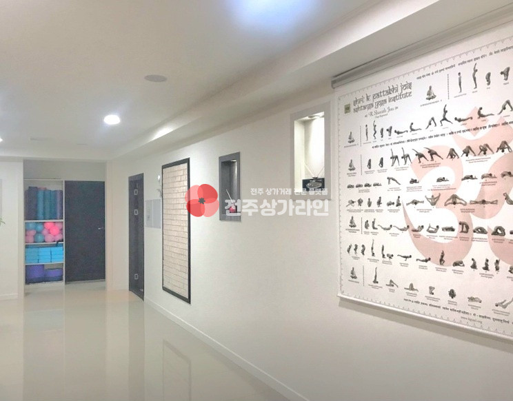 전북 전주완산구 효자동1가 ⭐요가학원 양도받으실분 추천⭐합리적인권리금⭐화이트톤인테리어⭐대로변인접⭐ 월세 매물번호 13007 사진 12