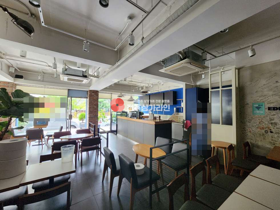 전북 전주완산구 삼천동1가 ⭐삼천동 상권 좋은 대로변 카페 추천⭐인근 아파트 2천 세대 ⭐ 월세 매물번호 13698 사진 3